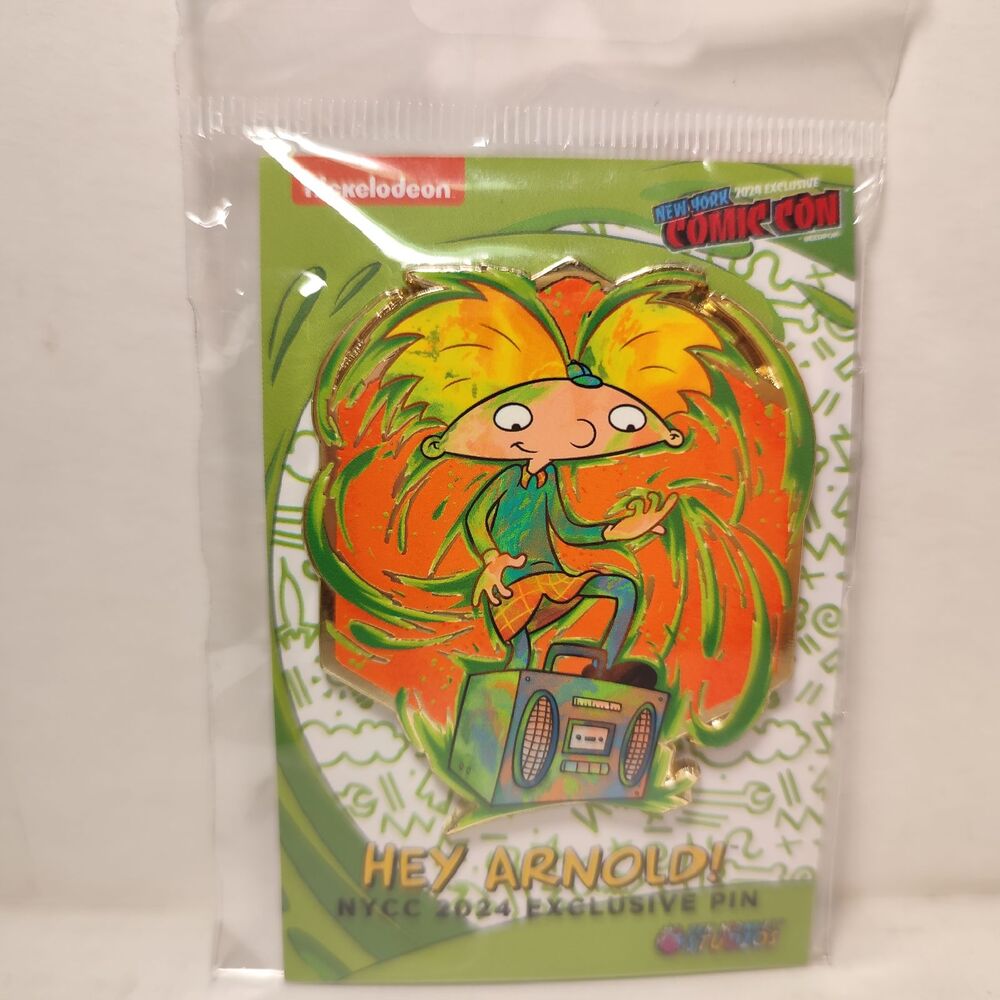 Hey Arnold Painterly Series Enamel Pin Official Limited Edition Badge Figure